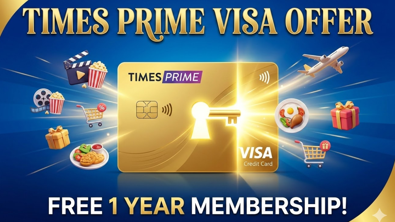 Free 1-Year Times Prime Membership with Visa Signature Credit Cards